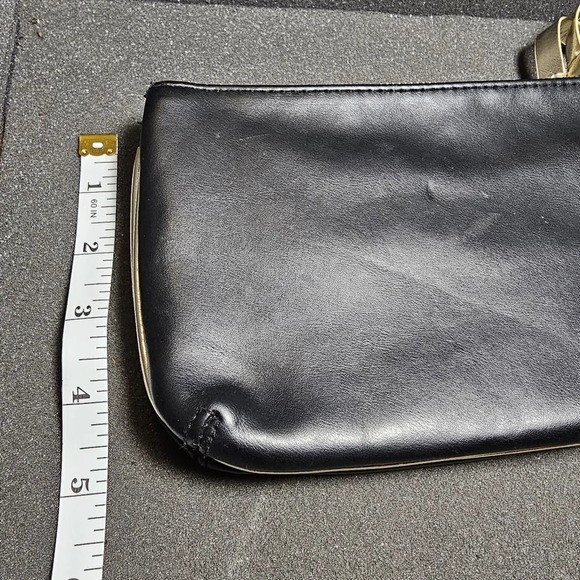 Versace Parfums Black And Gold Zip Up Toiletry Cosmetic Small Travel Bag see pic - Picture 7 of 7